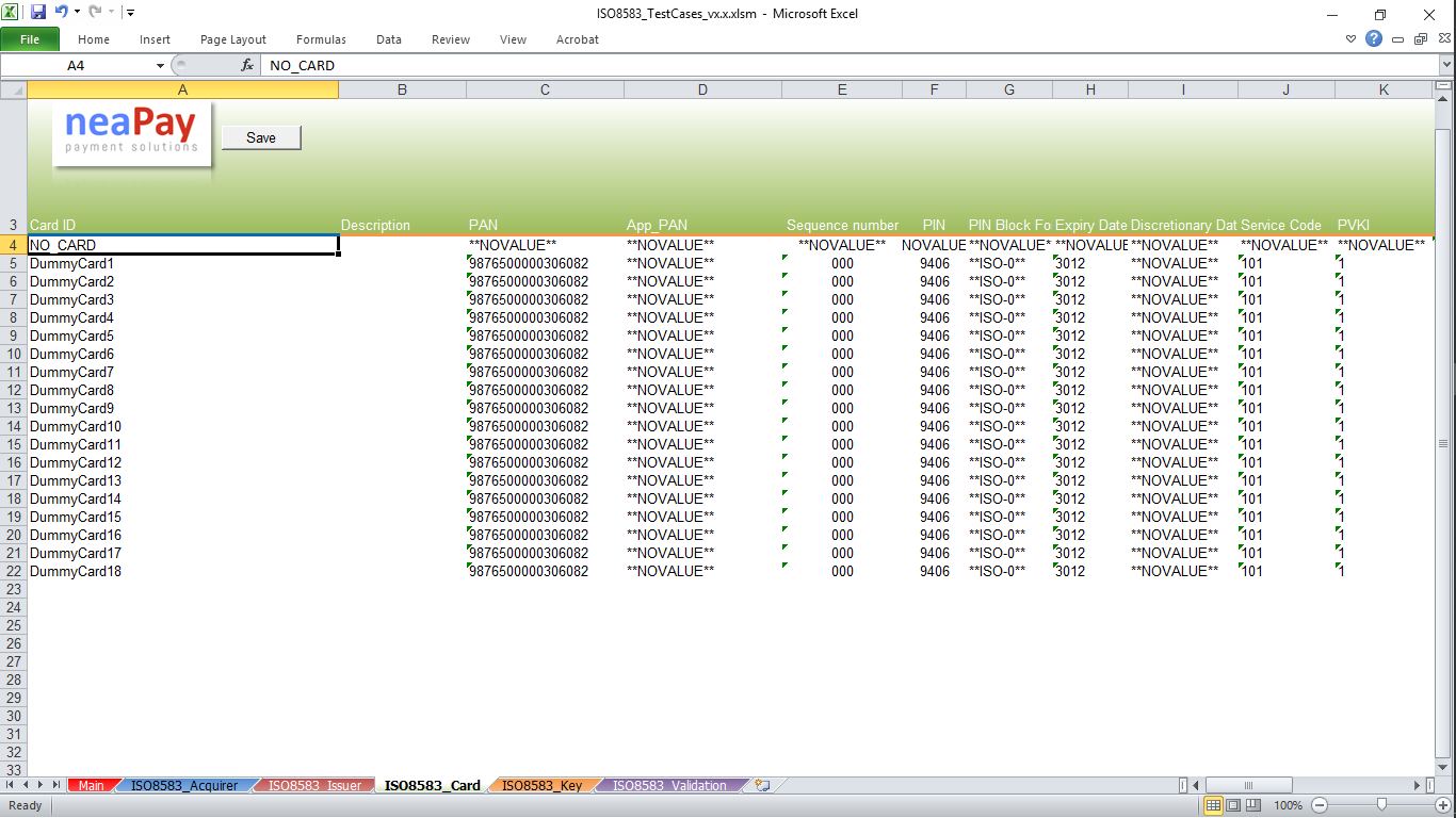 Adding your own card to the Payments simulator to test your system